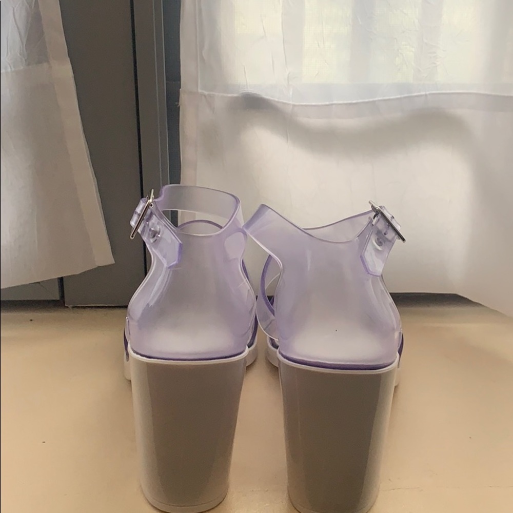 NEVER WORN Melissa Jelly Heels - Picture 4 of 4
